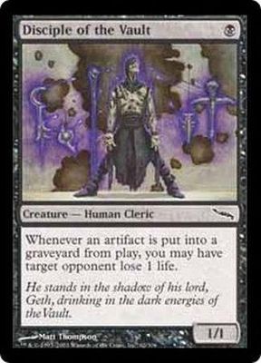 Disciple of the Vault 62/306 - Mirrodin Singles