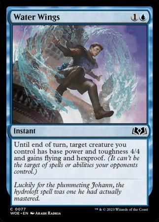 Water Wings 0077 - Wilds of Eldraine Singles