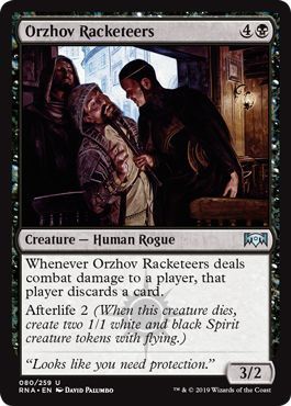 Orzhov Racketeers 080/259 Ravnica Allegiance Singles