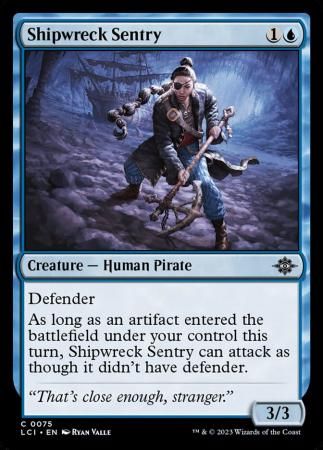 Shipwreck Sentry 0075 - The Lost Caverns of Ixalan Singles