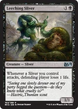 Leeching Sliver 102/269 Magic 2015 (M15) Singles (Español)