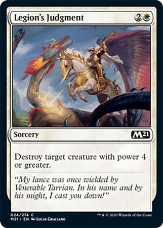Legion&#39;s Judgment 024/274 - Magic 2021 (M21) Singles (Español)