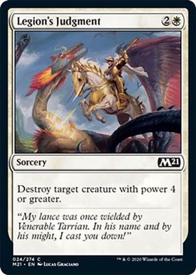 Legion&#39;s Judgment 024/274 - Magic 2021 (M21) Singles (Español)