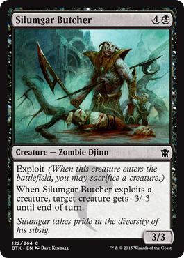 Silumgar Butcher 122/264 Dragons of Tarkir Singles
