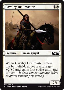 Cavalry Drillmaster 008/280 - Magic 2019 (M19) Singles