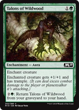 Talons of Wildwood 202/280 Magic 2019 (M19) Singles (Español)