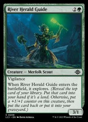 River Herald Guide 0209 - The Lost Caverns of Ixalan Singles (Español)