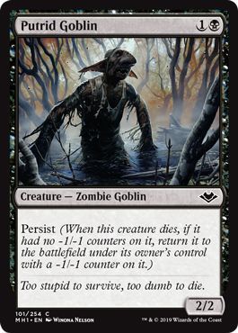 Putrid Goblin 101/254 - Modern Horizons Singles (Español)