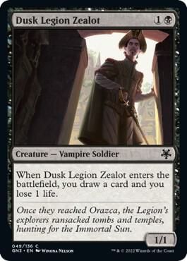 Dusk Legion Zealot 049/136 - Magic Game Night: Free-For-All (GN3)