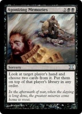 Agonizing Memories MTG 10th Edition Singles