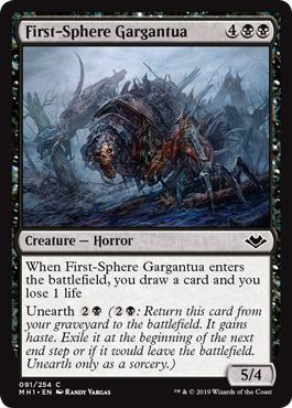First-Sphere Gargantua 091/254 - Modern Horizons Singles