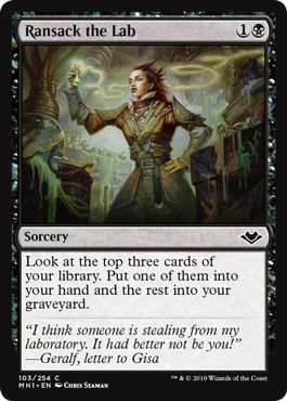 Ransack the Lab 103/254 Modern Horizons Singles