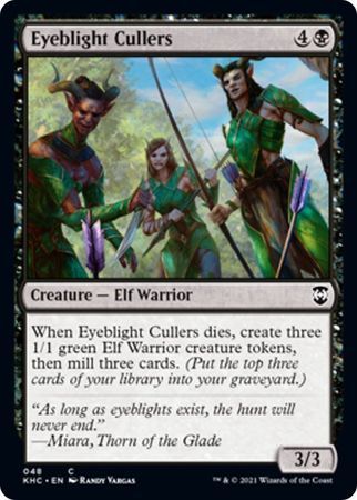 Eyeblight Cullers 048 - Kaldheim Commander Singles