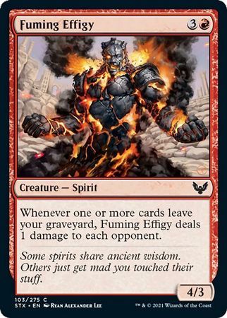 Fuming Effigy 103/275 Strixhaven: School of Mages Singles