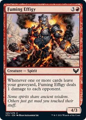 Fuming Effigy 103/275 Strixhaven: School of Mages Singles