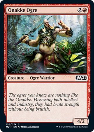 Onakke Ogre 155/274 Magic 2021 (M21) Singles (Español)