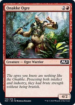 Onakke Ogre 155/274 Magic 2021 (M21) Singles (Español)