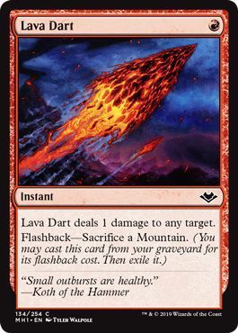 Lava Dart 134/254 Modern Horizons Singles