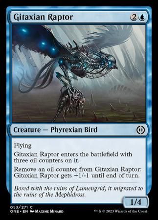 Gitaxian Raptor 053/271 Phyrexia All Will Be One Singles