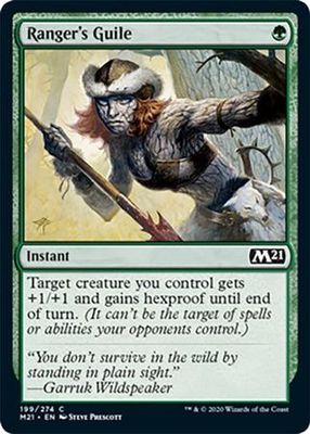 Ranger&#39;s Guile 199/274 Magic 2021 (M21) Singles