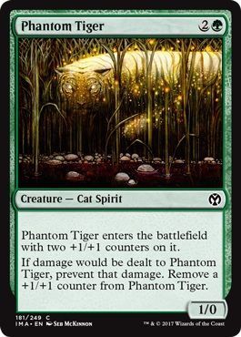 Phantom Tiger 181/249 Iconic Masters Singles
