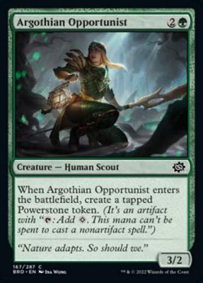 Argothian Opportunist 167/287 - The Brothers&#39; War Singles  (Español)
