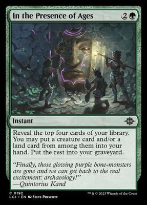 In the Presence of Ages 0192 - The Lost Caverns of Ixalan Singles (Español)