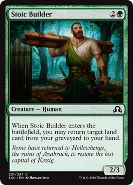 Stoic Builder 231/297 - Shadows over Innistrad Singles (Español)