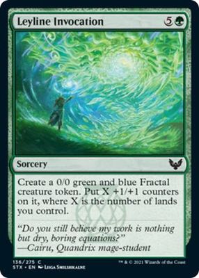 Leyline Invocation 136/275 Strixhaven: School of Mages Singles (Español)
