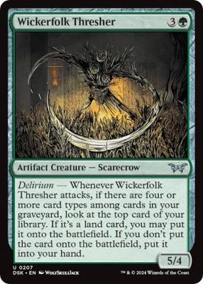 Wickerfolk Thresher 207 - Duskmourn: House of Horror Singles