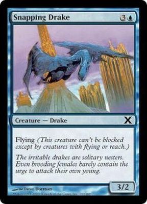 Snapping Drake MTG 10th Edition Singles