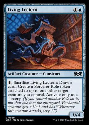 Living Lectern 0059 Wilds of Eldraine Singles (Español)