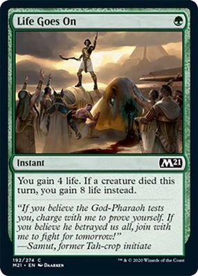 Life Goes On 192/274 - Magic 2021 (M21) Singles (Español)