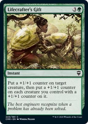 Lifecrafter&#39;s Gift 240/361 - Commander Legends Singles