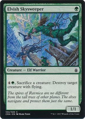 Elvish Skysweeper 104/320 Commander Anthology Singles