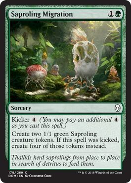 Saproling Migration 178/269 Dominaria Singles (Español)