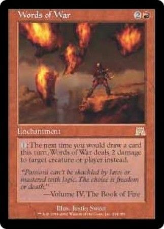 Words of War Onslaught Singles