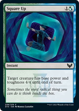 Square Up 238/275 - Strixhaven: School of Mages Singles (Español)