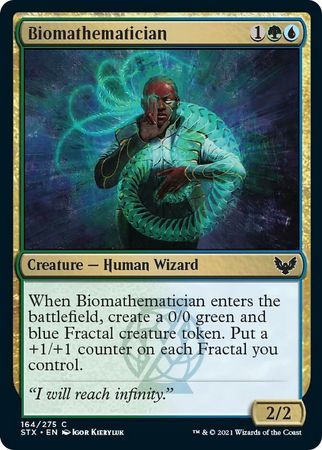 Biomathematician 164/275 Strixhaven: School of Mages Singles (Español)