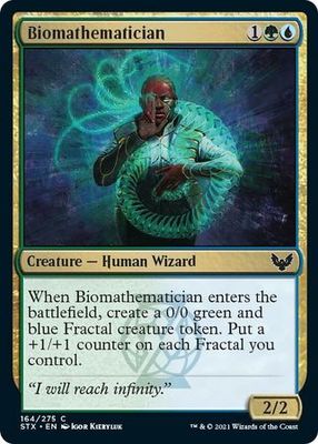 Biomathematician 164/275 Strixhaven: School of Mages Singles (Español)