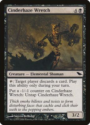 Cinderhaze Wretch 60/301 - Shadowmoor Singles (Español)