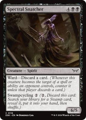 Spectral Snatcher 116 - Duskmourn: House of Horror Singles (Español)
