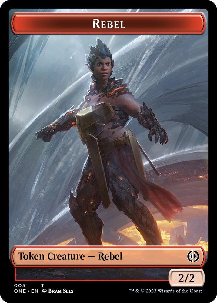 Rebel Token 005 - Phyrexia: All Will Be One (Español)
