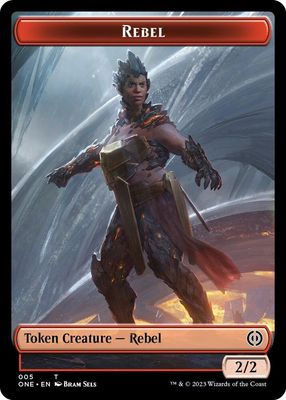 Rebel Token 005 - Phyrexia: All Will Be One (Español)