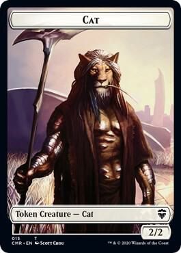 Cat 015 // Soldier Double-Sided Token 016 - Commander Legends (CMR)