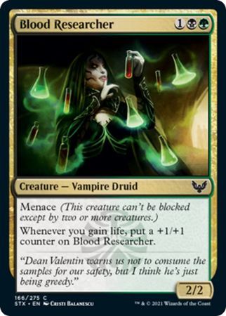 Blood Researcher 166/275 - Strixhaven: School of Mages Singles (Español)