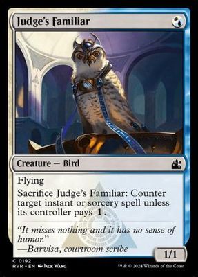 Judge&#39;s Familiar 0192 Ravnica Remastered Singles