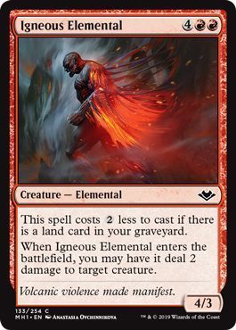 Igneous Elemental 133/254 Modern Horizons Singles