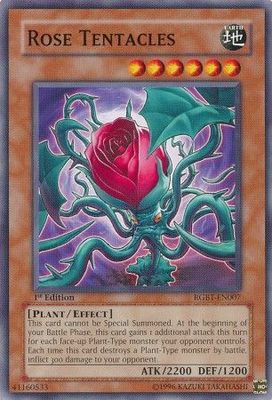 Rose Tentacles - RGBT-EN007 - Common 1st Edition Raging Battles [RGBT] 1st Edition Singles