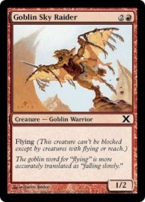 Goblin Sky Raider MTG 10th Edition Singles